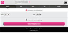Tablet Screenshot of kooxcaribbeanparadisehotel.com